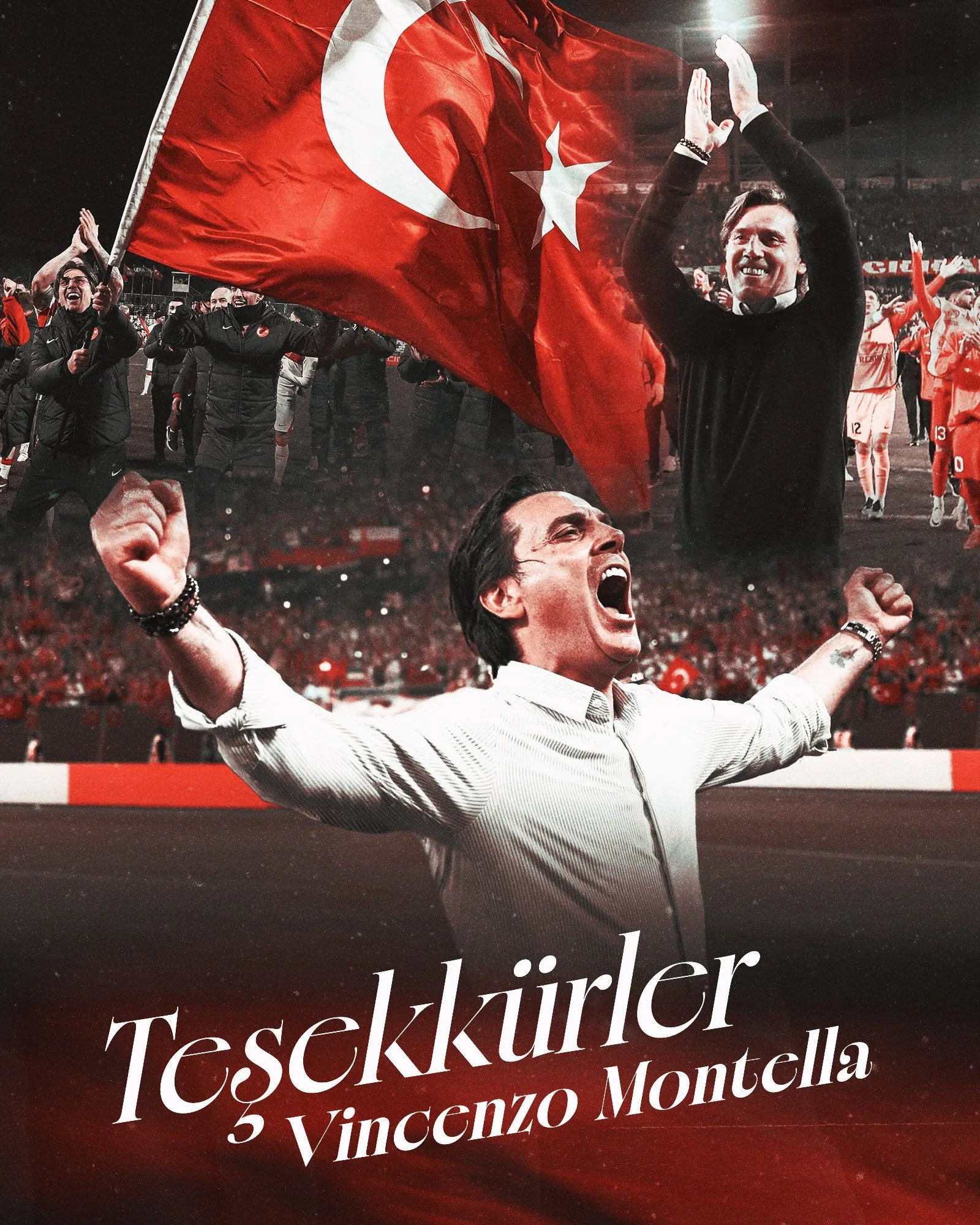 TFF'den Montella'ya Veda: Hacıosmanoğlu Gelecek Hafta Görüşecek