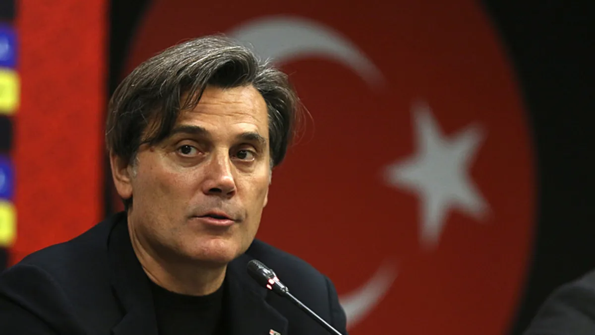 TFF'den Montella'ya Veda Teşekkürü