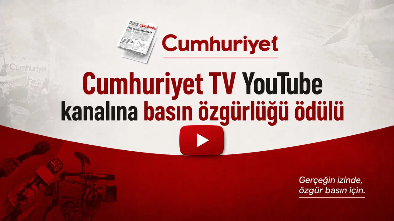 TGC Basın Özgürlüğü Ödülü Cumhuriyet TV’ye verildi