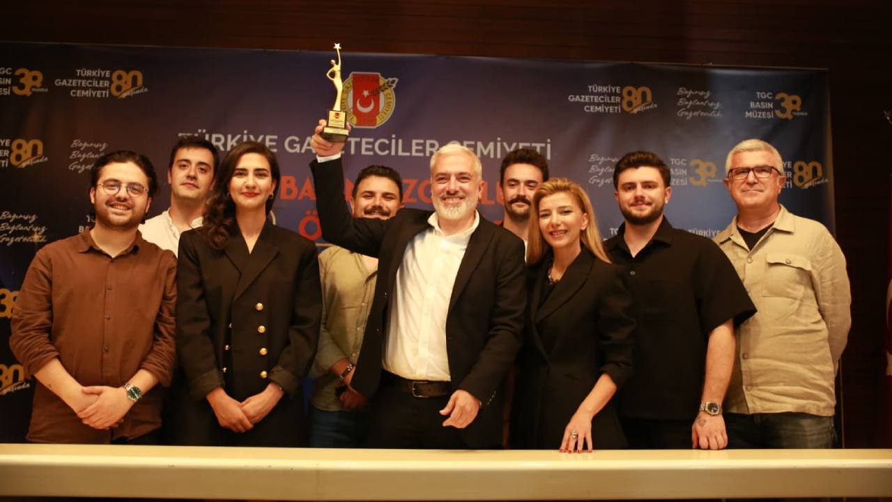 TGC'nin Basın Özgürlüğü Ödülü Cumhuriyet TV Çalışanlarına Verildi