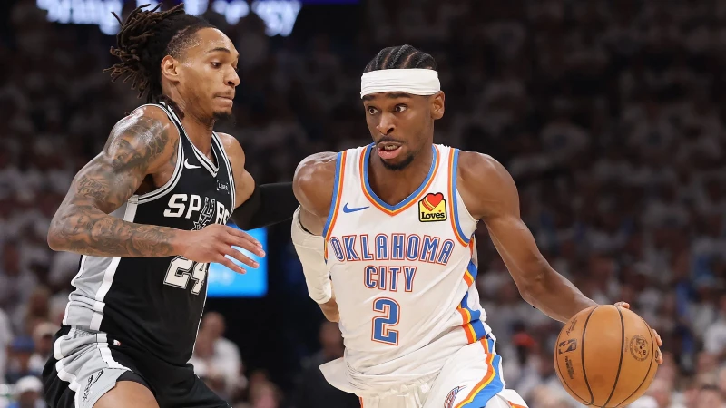 Thunder, Spurs'ü Devirerek Batı Finalinde 3-2 Öne Geçti