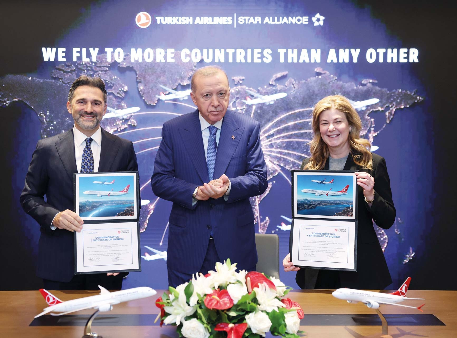 THY'den Boeing'e 150 Uçaklık Dev Sipariş