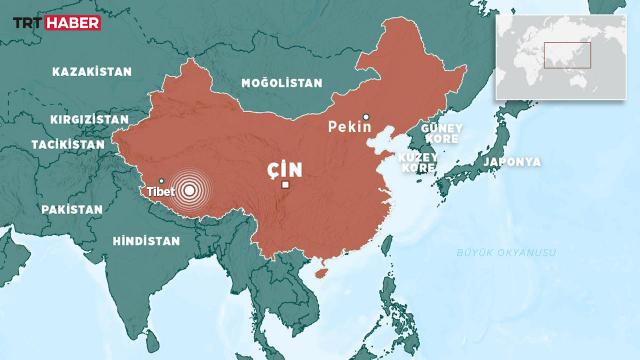 Tibet'te 7 Büyüklüğünde Deprem: 16 Ölü