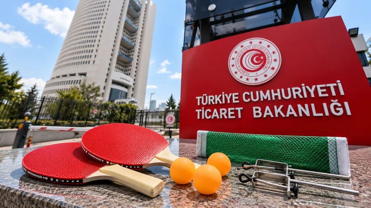 Ticaret Bakanlığı'ndan Masa Tenisi Takımına Geri Toplatma Kararı
