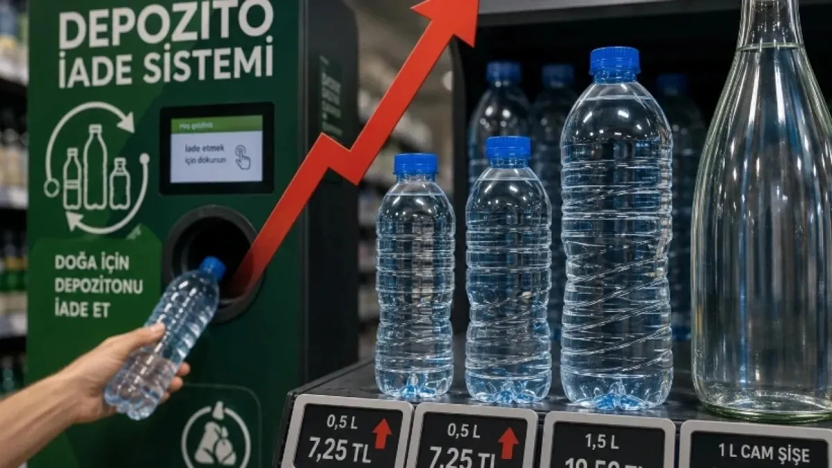 Ticaret Bakanlığı'ndan su zammı yapan firmalara sıkı takip: 1,8 milyon lira ceza