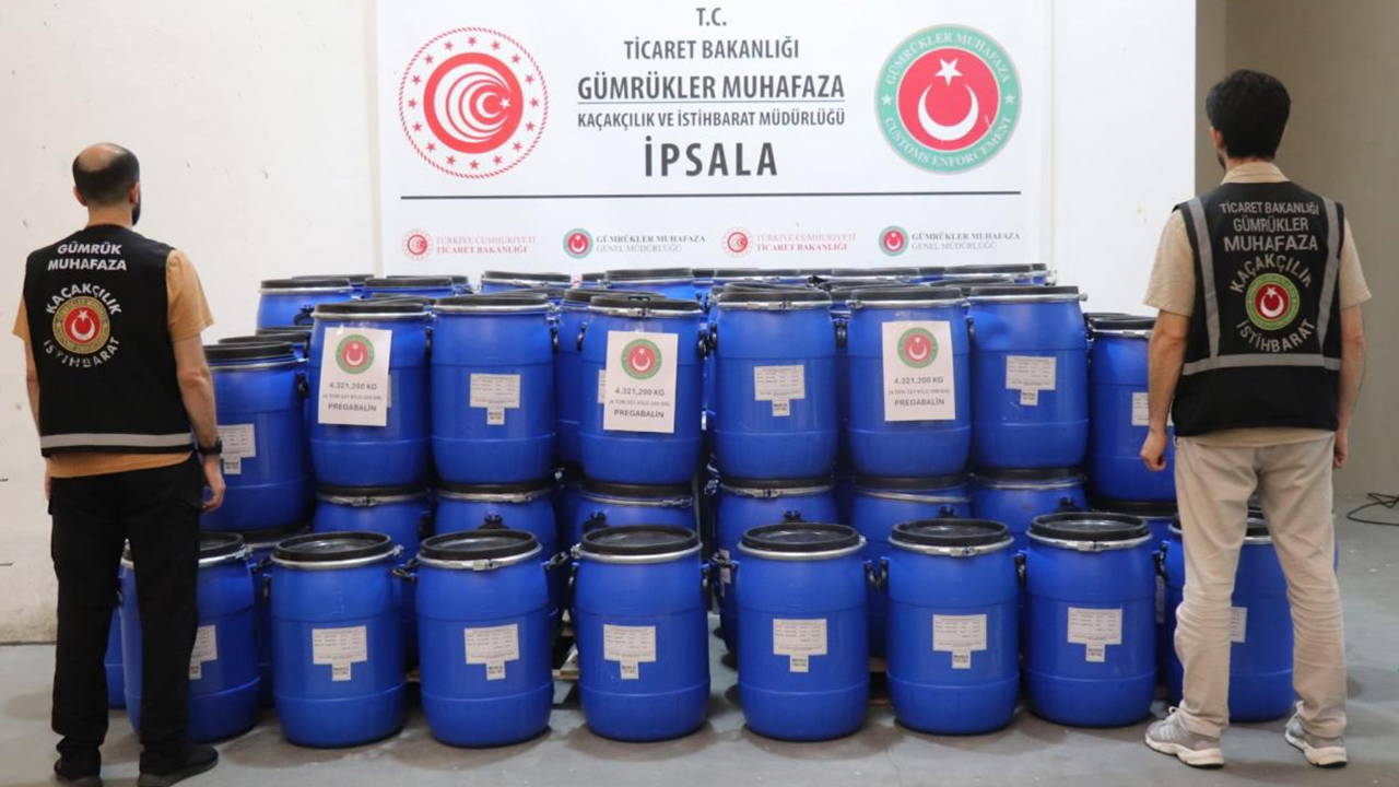 Yılın ilk yarısında gümrüklerde 36 ton uyuşturucu ele geçirildi