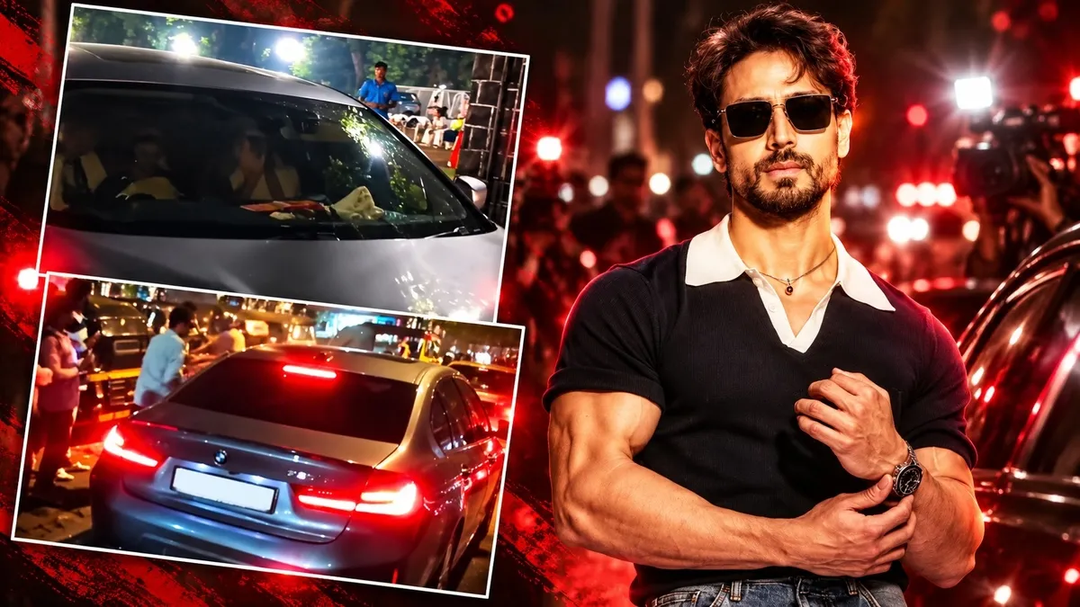 Tiger Shroff'un aracına Mumbai'de silahlı saldırı: 4 el ateş edildi