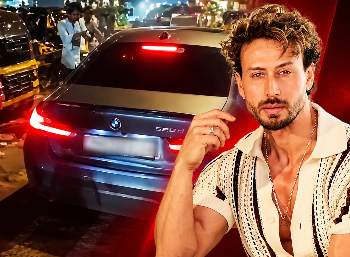 Tiger Shroff'un Aracına Mumbai'de Silahlı Saldırı