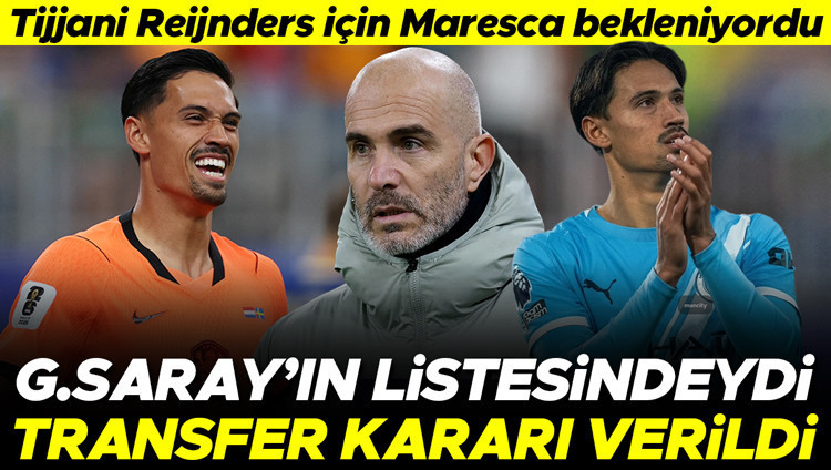 Tijjani Reijnders'in Galatasaray transferi için karar çıktı