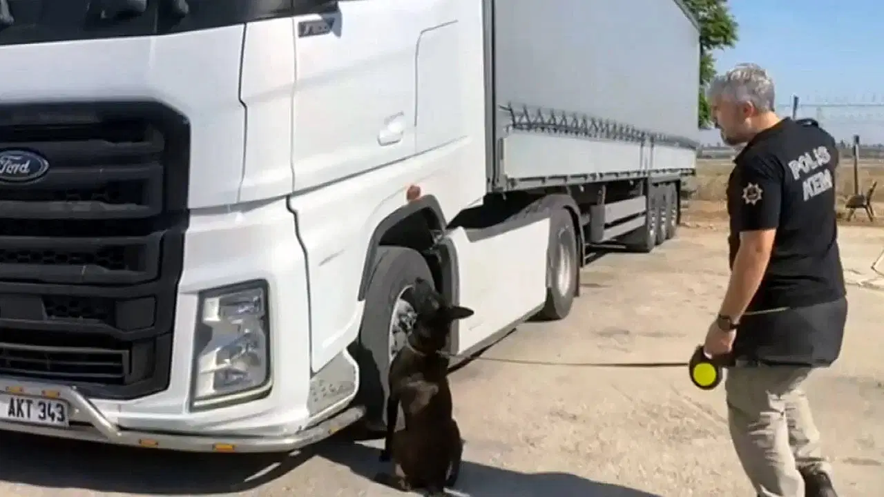TIR'da yatağın altından 12 milyon 600 bin TL'lik uyuşturucu çıktı