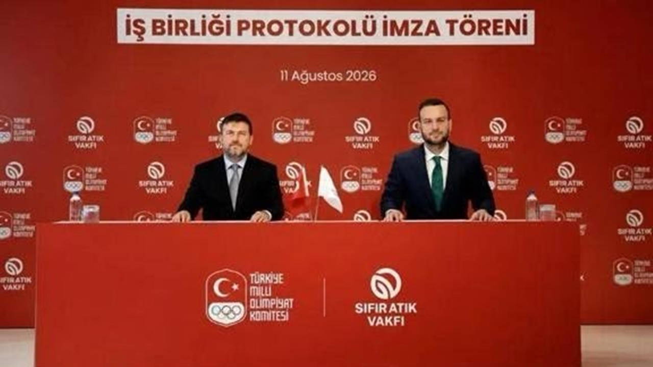 TMOK ve Sıfır Atık Vakfı'ndan Yeşil Olimpiyat İşbirliği