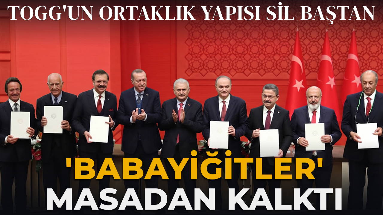 TOGG'un Ortaklık Yapısı Yeniden Şekilleniyor: İlk Günün Babayiğitleri Tarihe Karıştı
