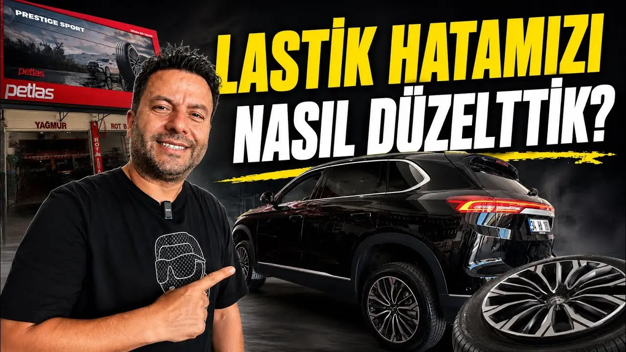 Togg Yaz Lastiği Değişimi: Petlas Prestige Sport Testi