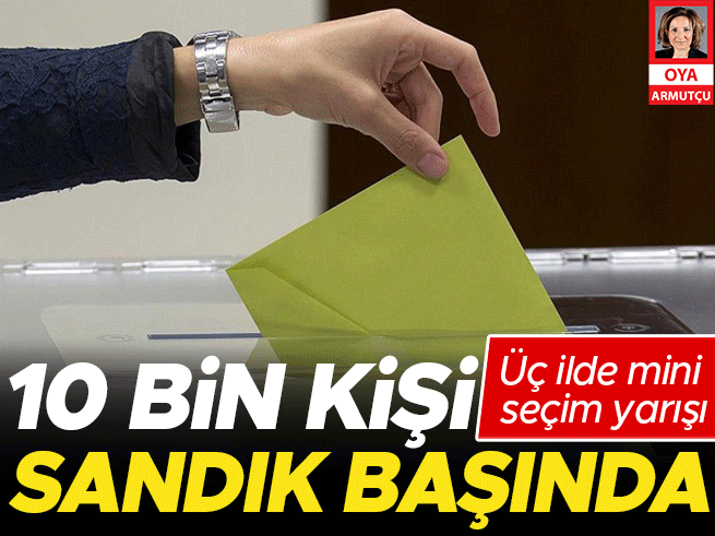 Tokat, Gümüşhane ve Nevşehir'de ara seçim heyecanı: 27 parti yarışıyor