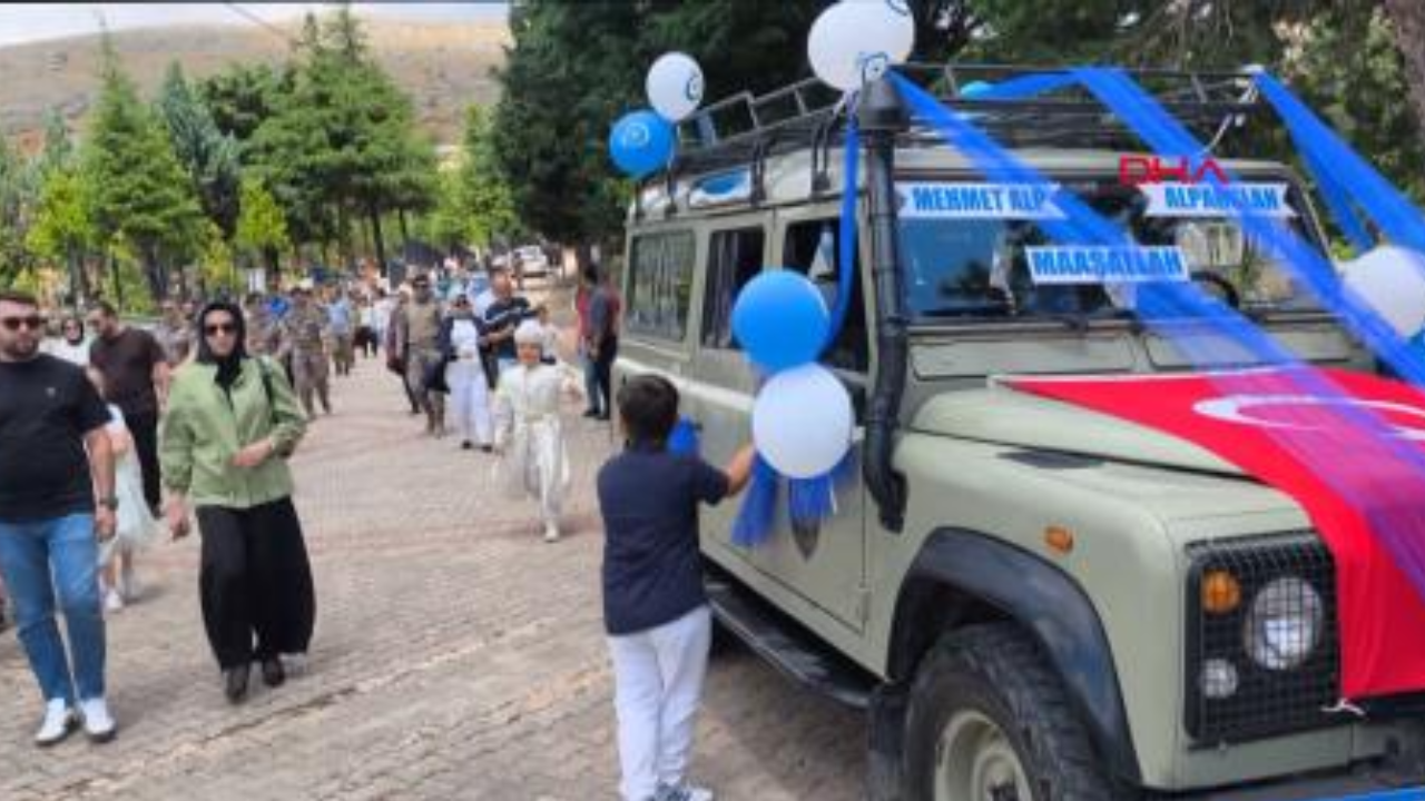 Tokat'ta şehit polis çocukları için sünnet töreni düzenlendi