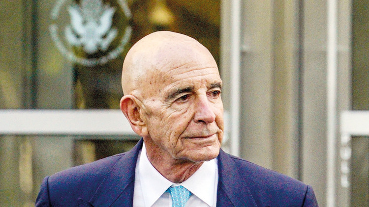 Tom Barrack'ın Suriye Özel Temsilciliği Süresi Doldu