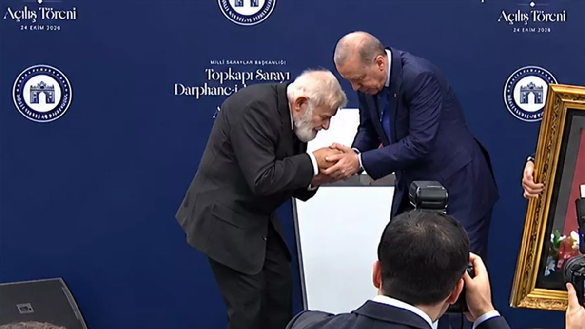 Topkapı Sarayı'nda Tarihi Açılış: Erdoğan'dan Ökten'e Vefa