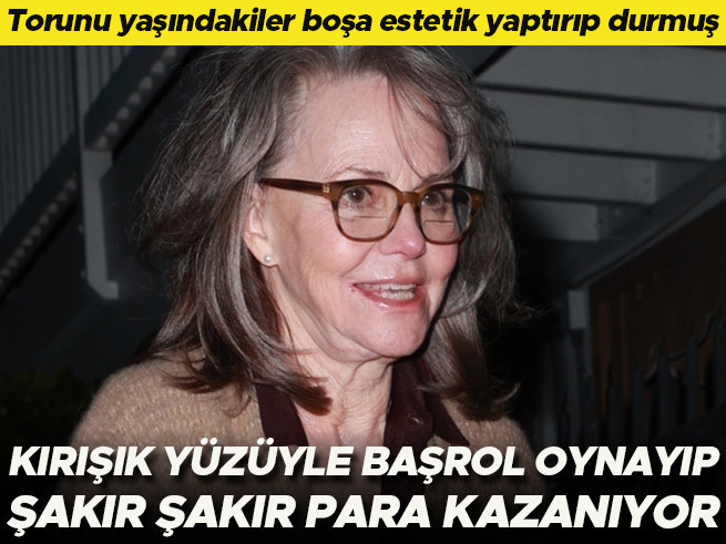 Torunu yaşındakiler boşuna estetik yaptırmış: Kırışık yüzüyle başrol oynayıp şakır şakır para kazanıyor