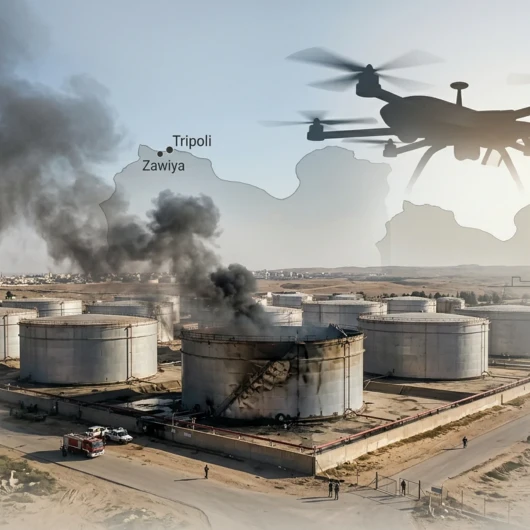 Trablus'ta Petrol Tesisine İHA Saldırısı: Libya'da Gerilim Yükseliyor