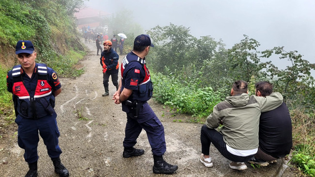 Trabzon'da heyelan: 1 kişi hayatını kaybetti