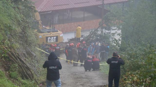 Trabzon'da Heyelan Faciası: 1 Ölü
