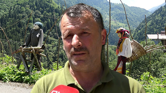 Trabzon'da korkuluklar turizme kazandırıldı: 'Sanat Sokağı' köy kültürünü yaşatıyor