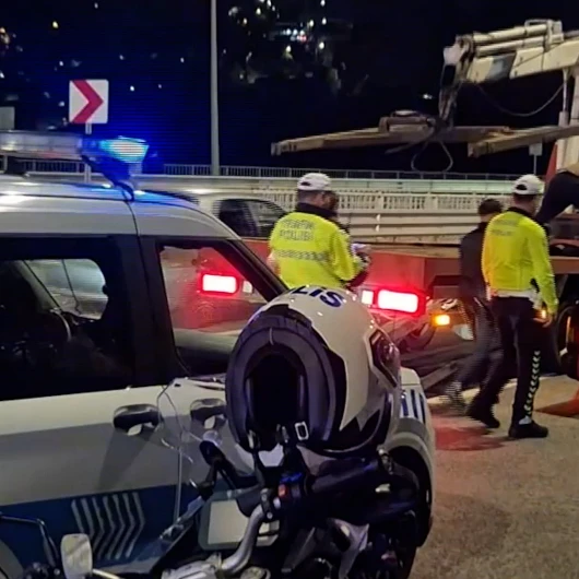 Trabzon'da modifiyeli araç konvoyuna 96 bin TL ceza