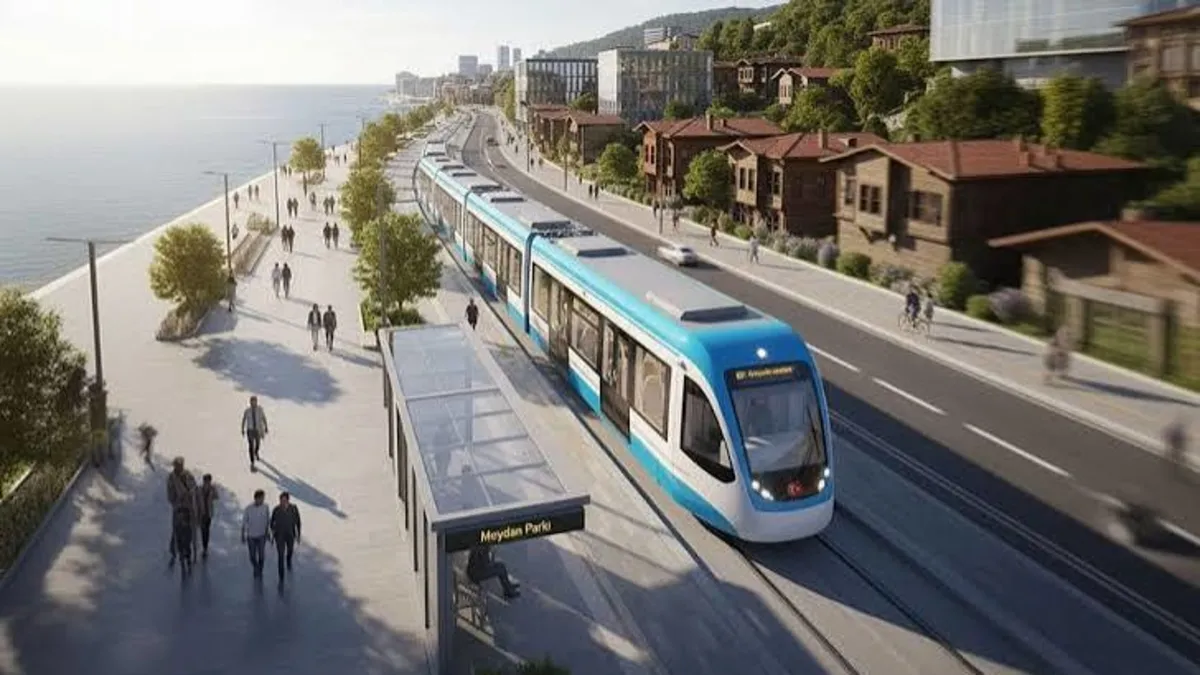 Trabzon Raylı Sistem Hattı İçin Geri Sayım Başladı: İlk Kazma 1 Eylül'de