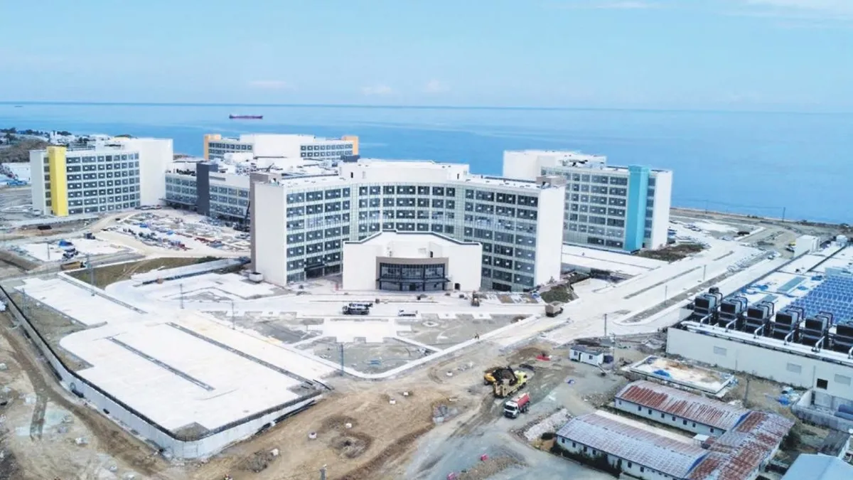 Trabzon Şehir Hastanesi Kasım Ayında Hizmete Açılıyor