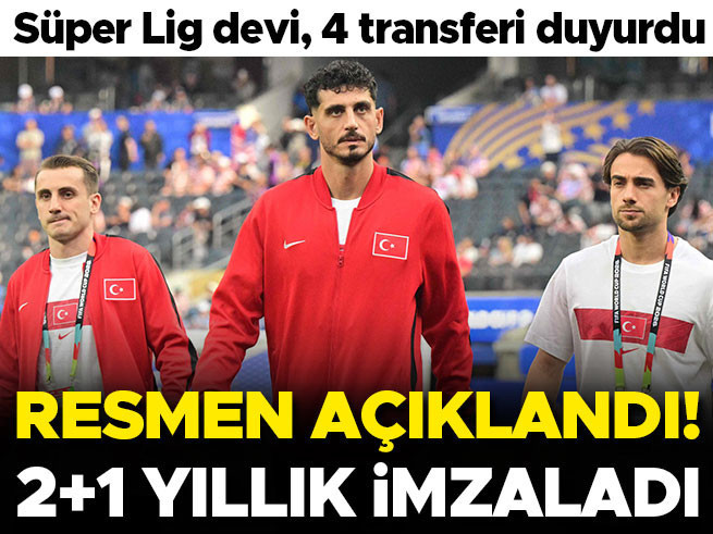 Trabzonspor 4 transferi açıkladı: Samet Akaydin listede