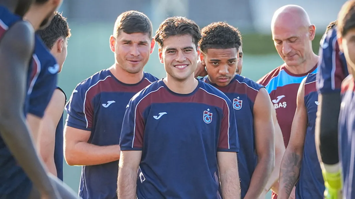 Trabzonspor'da Aral Şimşir ilk antrenmanına çıktı