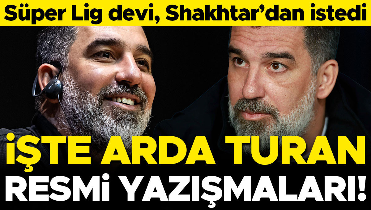 Trabzonspor Arda Turan İçin Shakhtar'a Resmi Teklif Yaptı