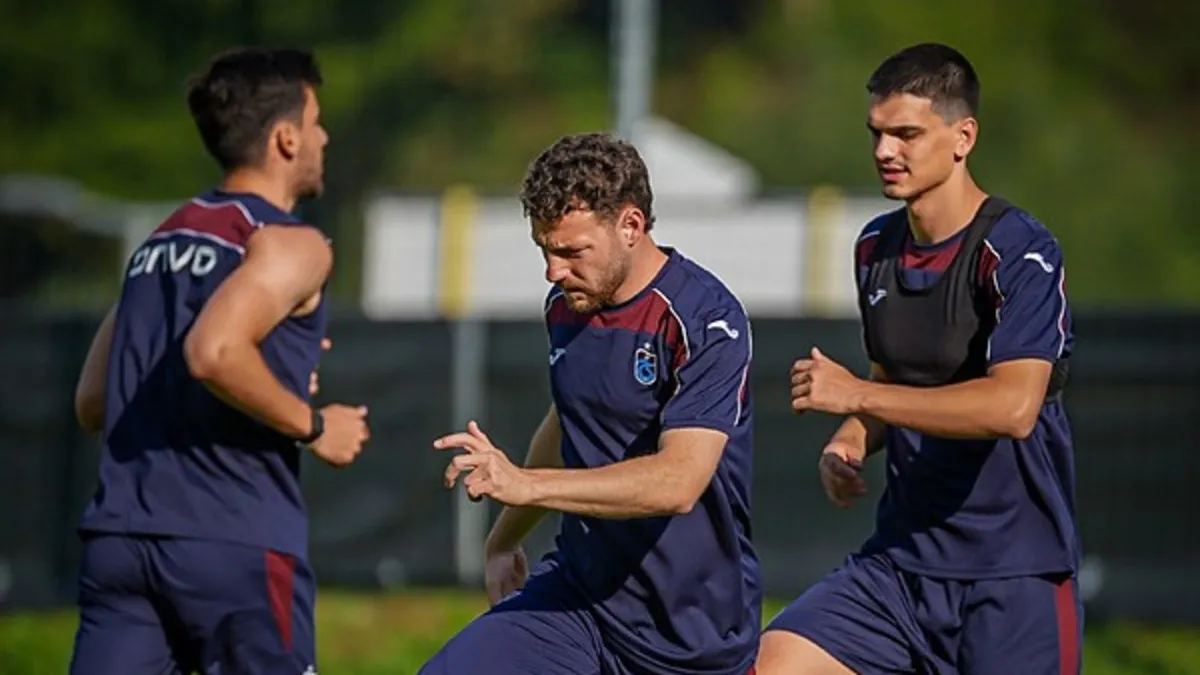 Trabzonspor Avusturya'da Taktik Antrenmanıyla Hazırlıklarını Sürdürüyor