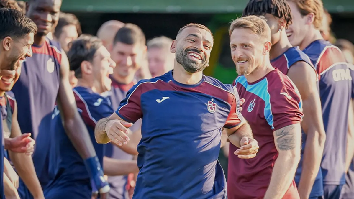 Trabzonspor'da Muhammed Salah İlk Antrenmanına Çıktı