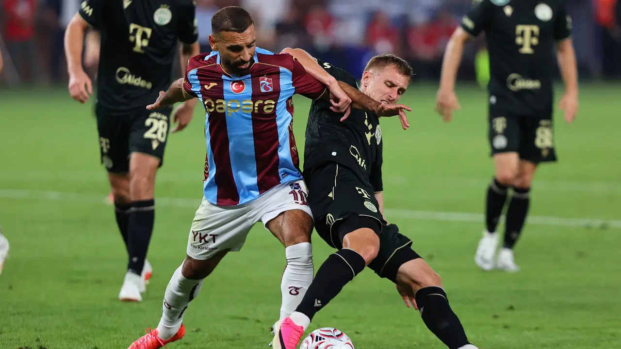 Trabzonspor Ferencvaros'a 1-0 Mağlup: Tur Kapısı Aralandı