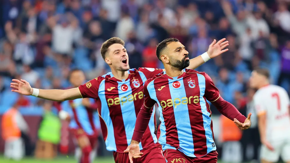 Trabzonspor, Galatasaray'ı Salah'ın 3 golüyle yıktı: 3-0