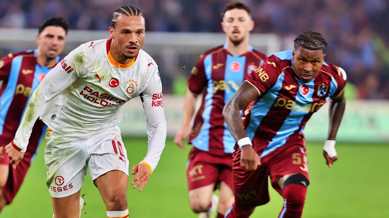 Trabzonspor-Galatasaray: Savic'in Sane'ye müdahalesi tartışma yarattı