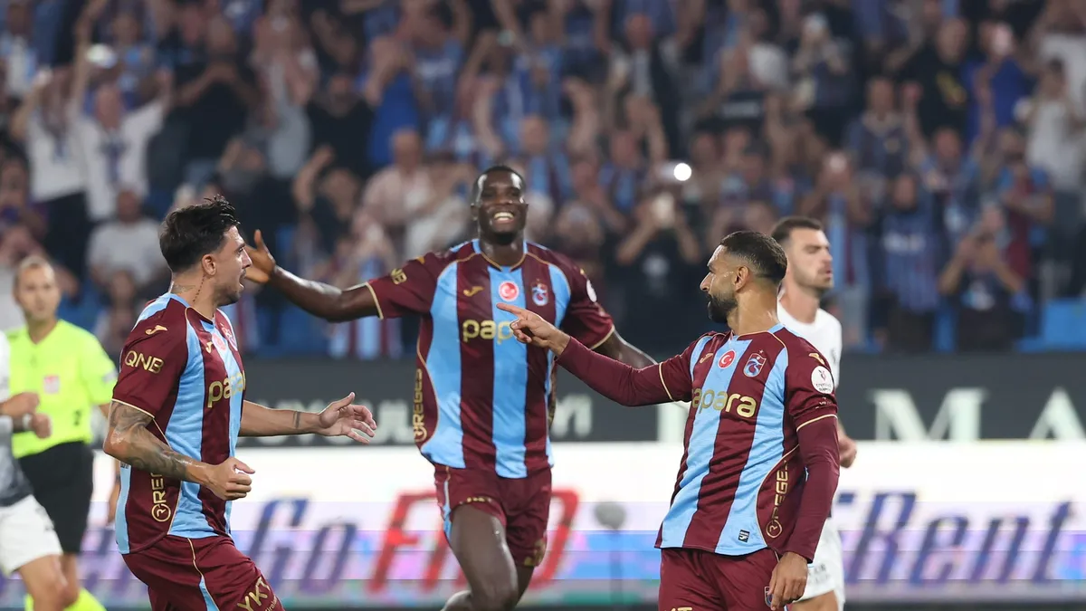 Trabzonspor Gençlerbirliği'ni 5-0 Yıktı! Onuachu'dan Çifte Gol