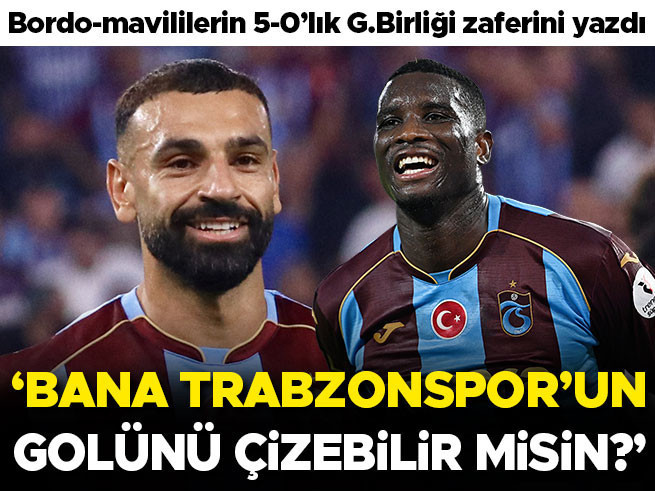Trabzonspor Gençlerbirliği'ni 5-0 Yıktı: Savic Bile Gol Aradı