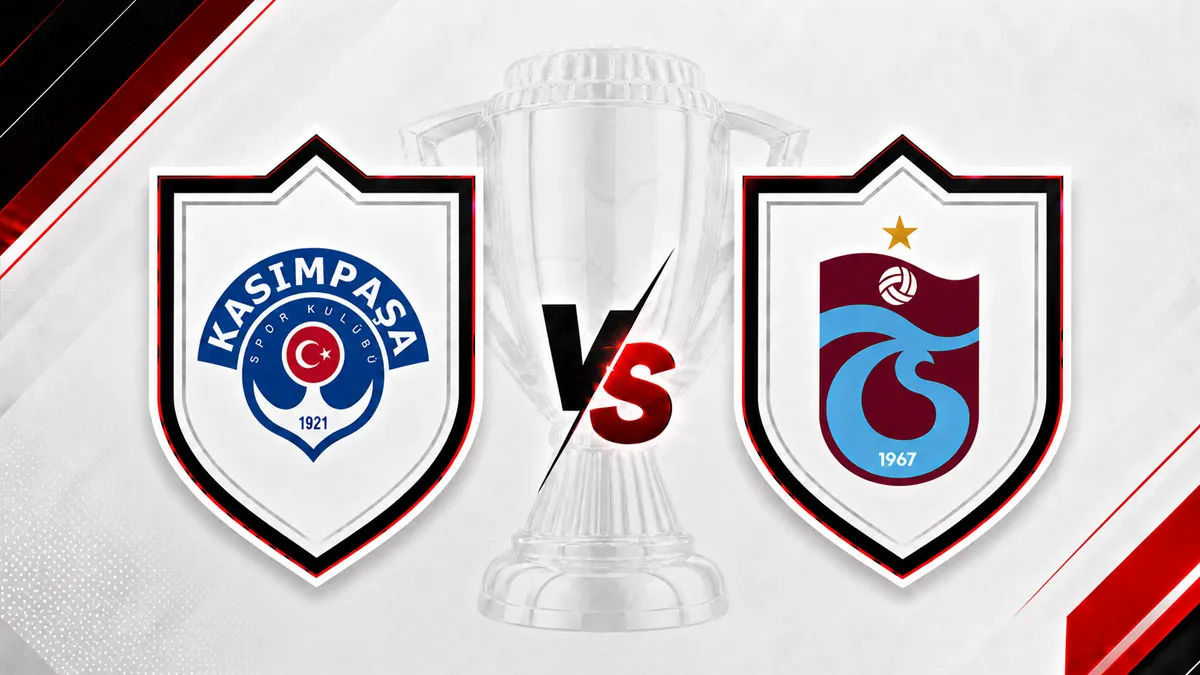 Trabzonspor Kasımpaşa Maçında İlk 11'i Açıkladı