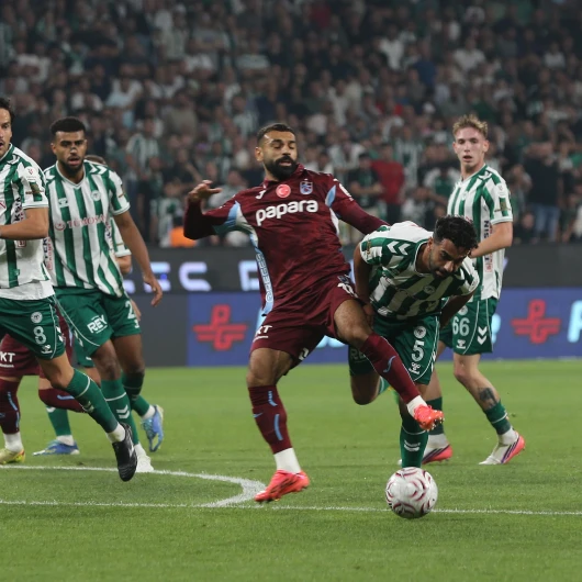 Trabzonspor, Konyaspor deplasmanında 1-0 mağlup oldu