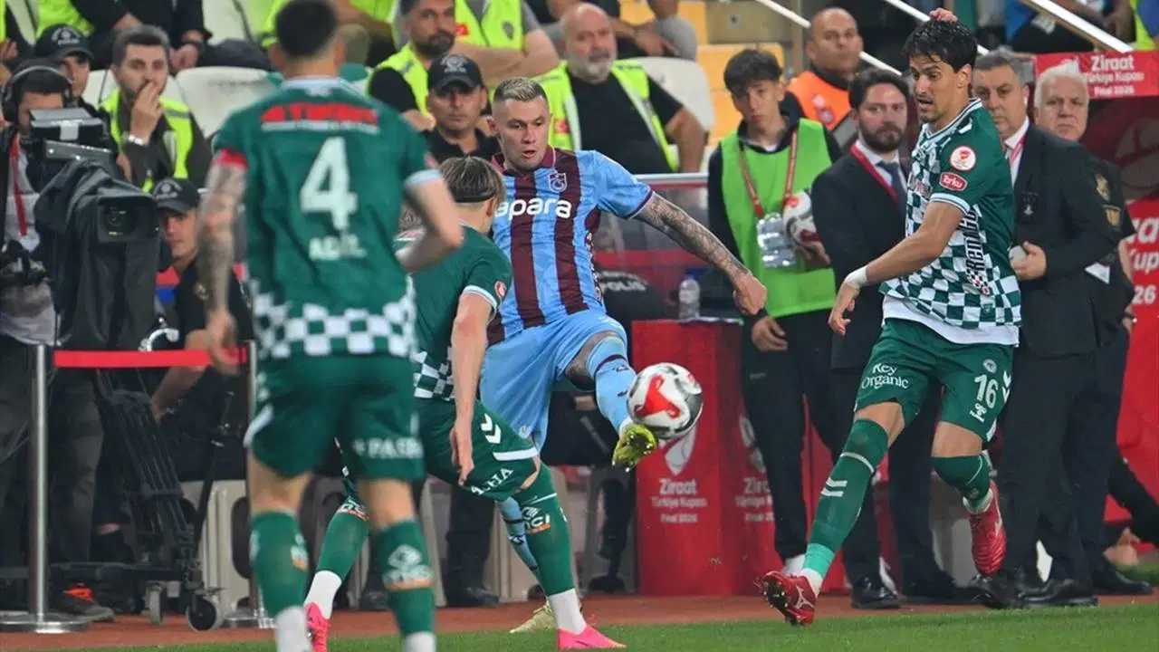 Trabzonspor ve Konyaspor, Ziraat Türkiye Kupası finali sonrası PFDK'ye sevk edildi