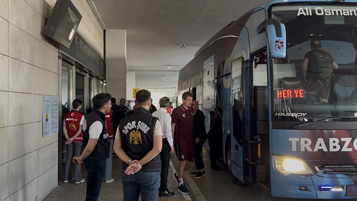 Trabzonspor Konya'ya geldi: Konyaspor maçı hazırlığı