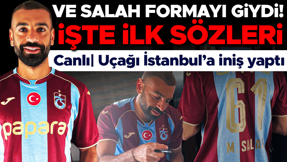 Trabzonspor'un Yeni Yıldızı Mohamed Salah İstanbul'da