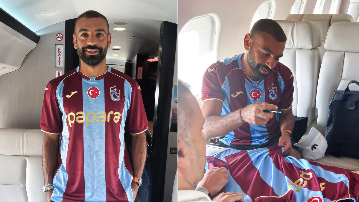 Trabzonspor Muhammed Salah Transferini Bitirdi! Mısırlı Yıldız Formayı Giydi