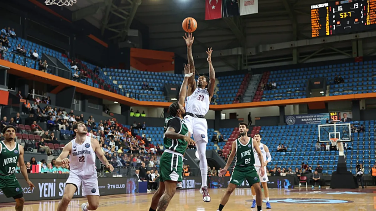 Trabzonspor, Nanterre 92'yi Uzatmada Devirdi