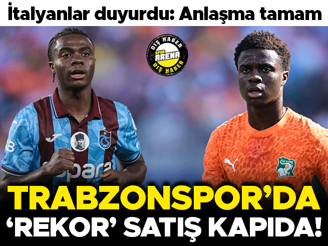 Trabzonspor'da rekor satış kapıda! Fiorentina anlaştı