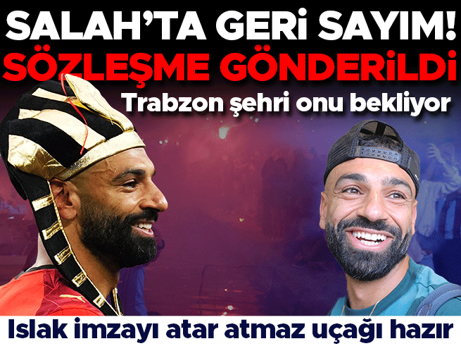 Trabzonspor Salah İçin Kolları Sıvadı: Islak İmza Bekleniyor