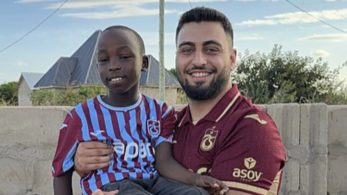 Trabzonspor sevgisi Afrika'ya taşındı