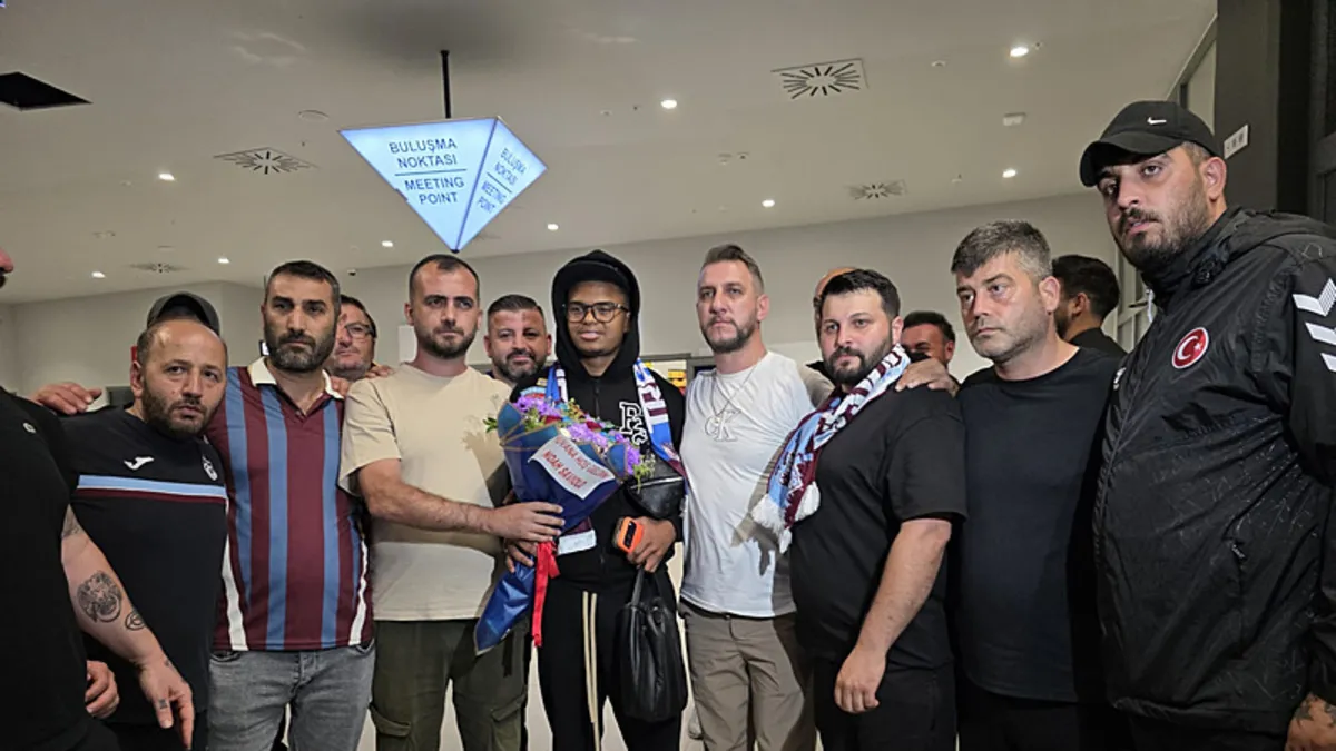 Trabzonspor'un Yeni Transferi Noah Saviolo Trabzon'da: İlk Açıklamalar